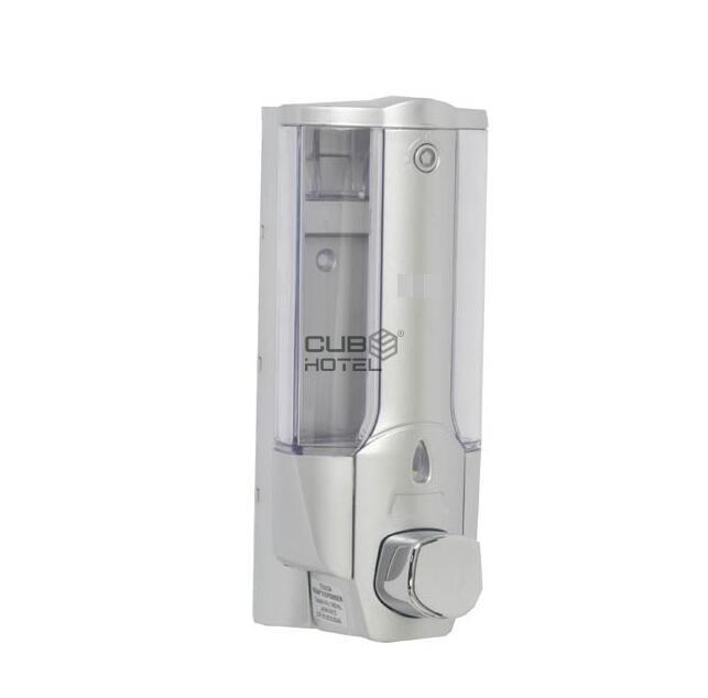 Dosificador Manual de Jabón 0.4L ABS Gris